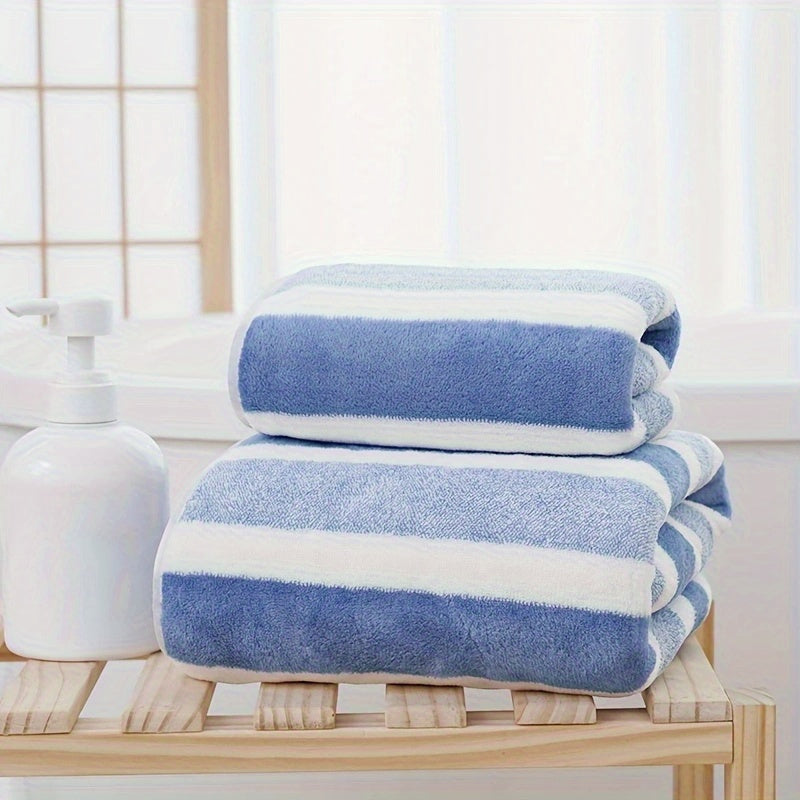 Recommend luxury towel combo: quick-drying, absorbent, and durable for RV, beach, and spa use.