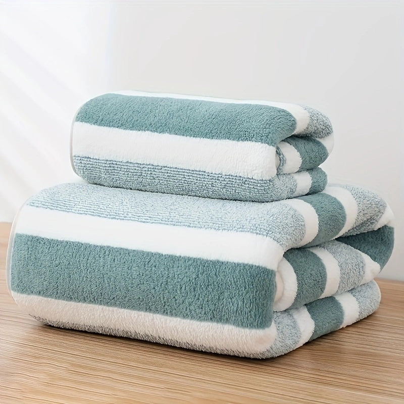 Recommend luxury towel combo: quick-drying, absorbent, and durable for RV, beach, and spa use.