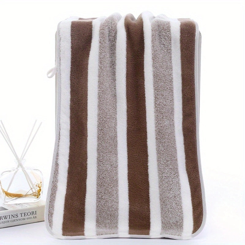 Recommend luxury towel combo: quick-drying, absorbent, and durable for RV, beach, and spa use.