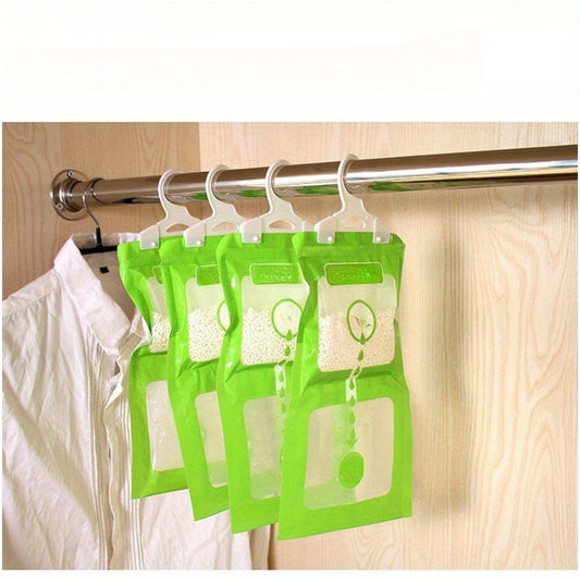 4/10/20pcs Hanging Moisture Absorbers - Non-electric Dehumidifiers for Closets, Bedrooms, and Living Rooms - Efficient Hygroscopic Bags for Clothes and Bedding