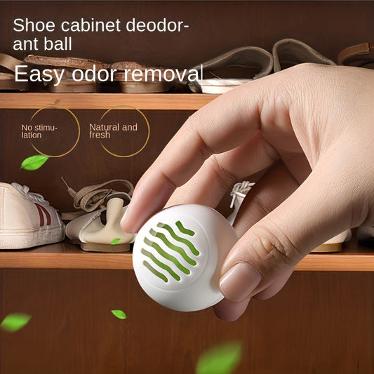 Set of 6 or 12 Shoe Deodorizer Balls - Keep Your Feet Fresh and Clean, Long-Lasting Aromatic Air Freshener for Home Decor - Ideal Gift