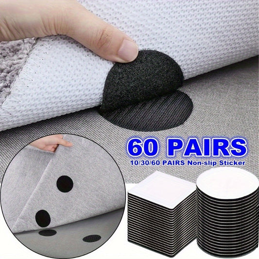 Double-sided Self-adhesive Carpet Retainer Tape with Anti-slip Feature for Anti-curling