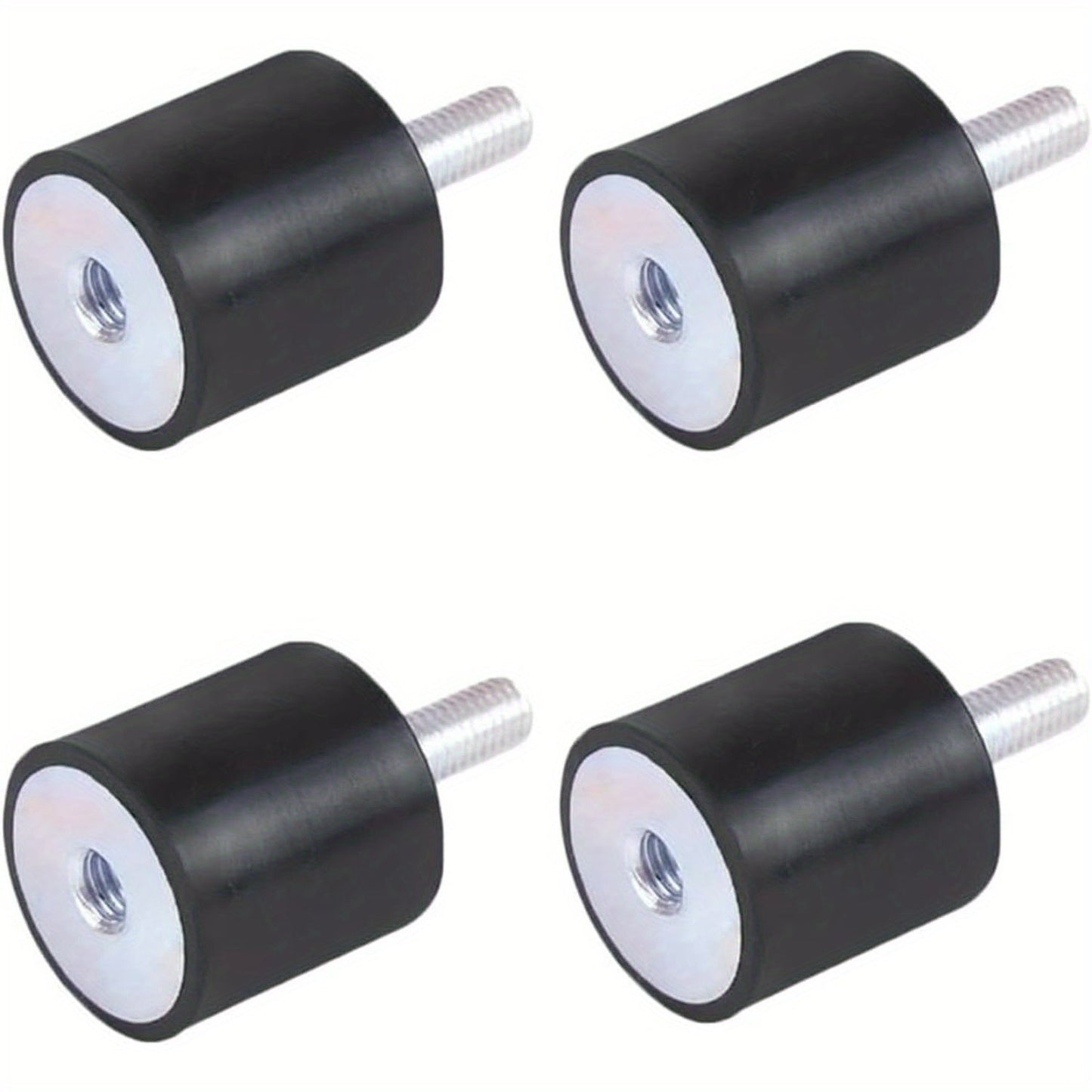 No electricity needed! Stay quiet with the 4-Pack M8 Rubber Bumper Vibration Dampers. Perfect for framing, air conditioners, compressors, HVAC systems, and electric generators. Keep vibrations and noise at bay with these anti-vibration isolators.