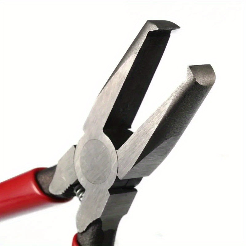 Fret tools for guitar and other stringed instruments, includes wire puller and cutting pliers.