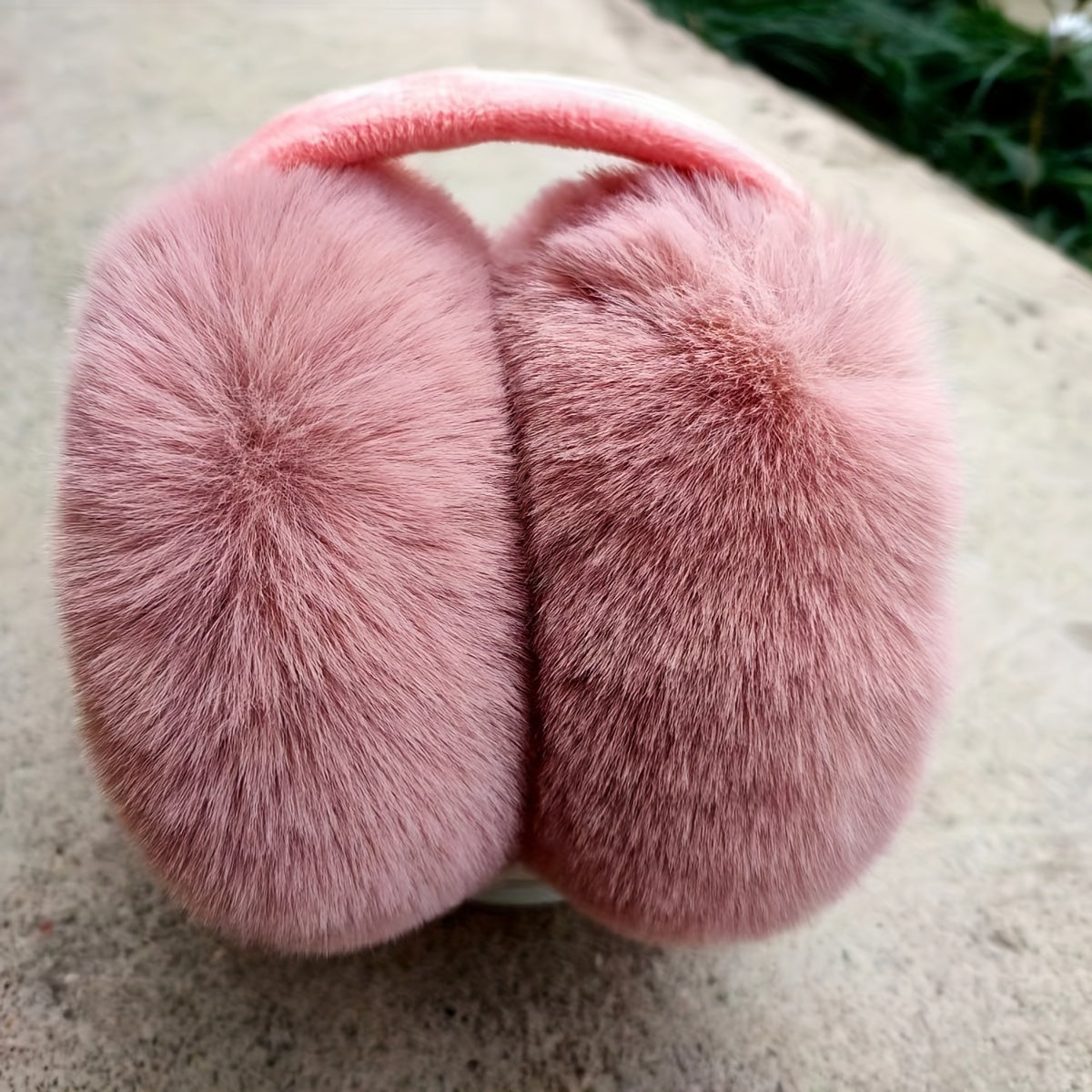 Winter Warm Foldable Earmuffs in Solid Color with Thick, Coldproof, and Stretchable design. Plush, Soft, and Cozy material suitable for both Women and Men. Ideal for Outdoor Activities, made from Knitted Polyester material. Hand Wash Only.