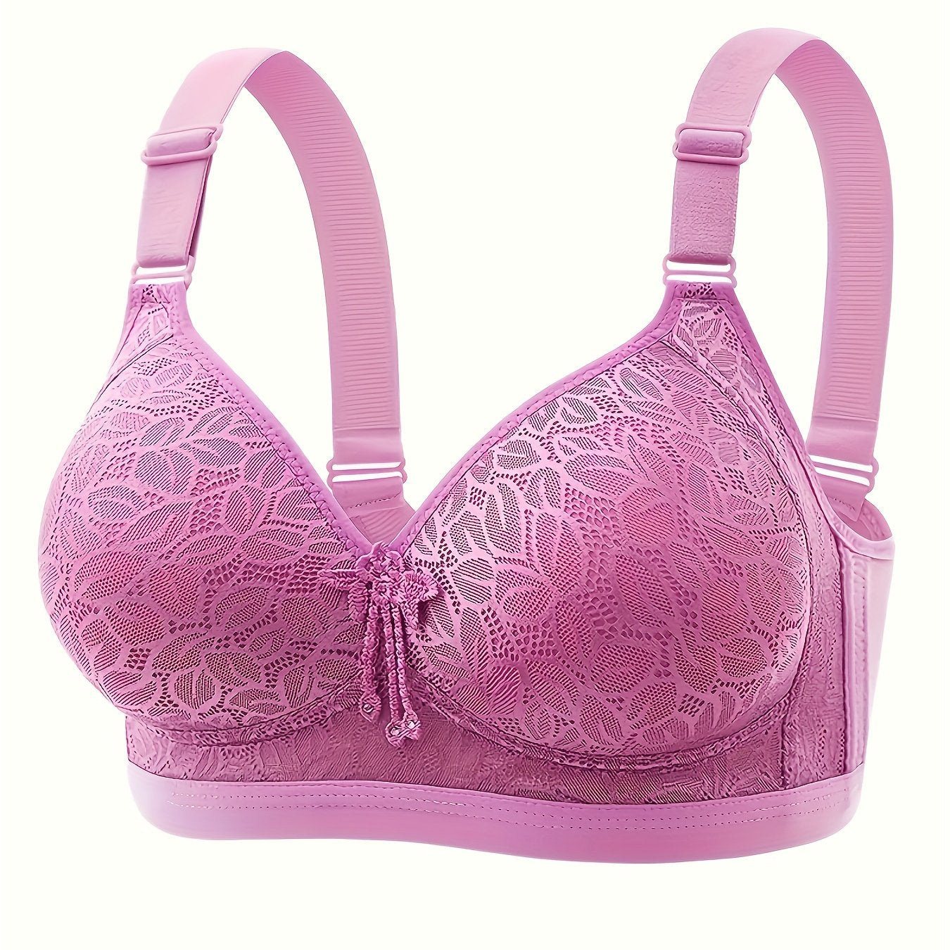 Comfortable, breathable camisole bra with adjustable straps and no underwire, ideal for big chests and small sizes.