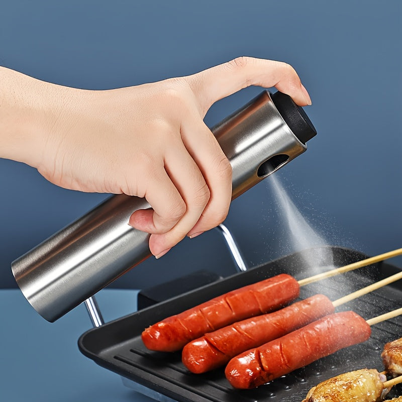 Dripless Oil Sprayer - BPA-Free, Simple Pump for Cooking & BBQ, Must-Have Kitchen Tool with Integrated Spray Nozzle