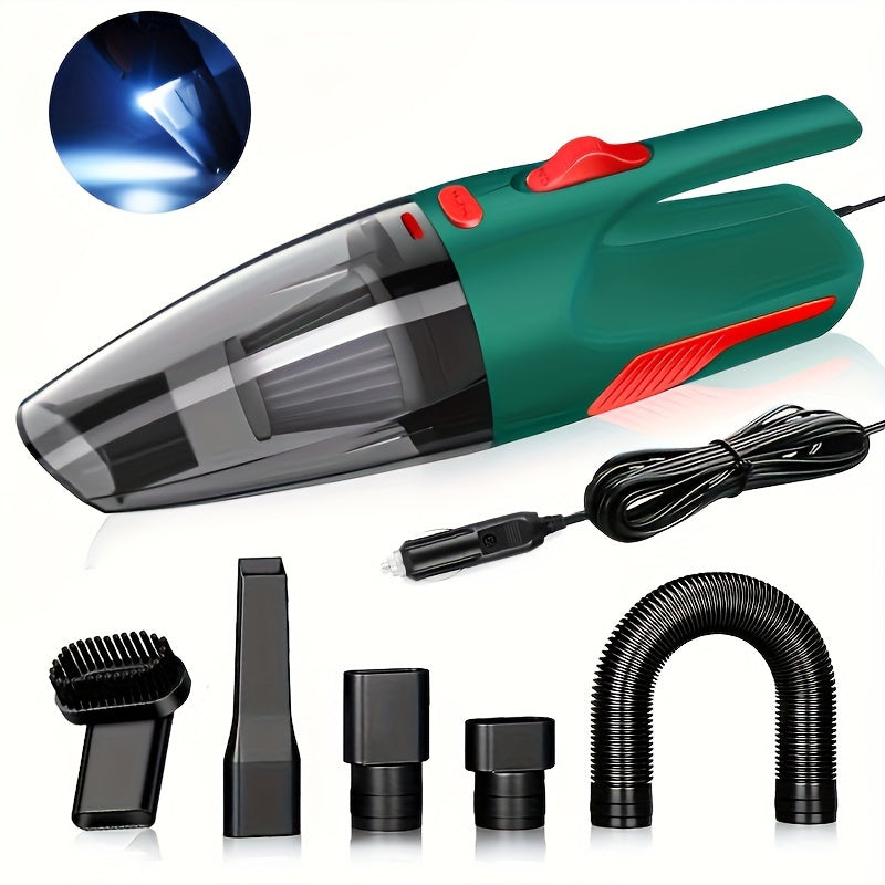 Powerful Handheld Car Vacuum Cleaner by CascadeVac - Compact Corded Mini Duster for Home and Kitchen Floor Gaps - Ideal Vacuum Cleaner for Home Use.