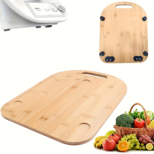 Upgrade your Thermomix TM6/TM5 with the MOBETBAN Premium Wooden Sliding Plate. This smooth glide food processor accessory is perfect for outdoor cooking enthusiasts. Choose the durable acrylic option for extra longevity.