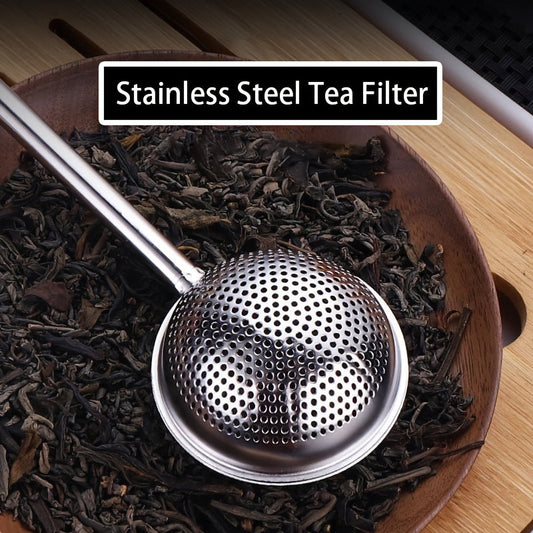 Multifunctional Stainless Steel Tea Infuser Set with Expandable Handle - Perfect for Loose Leaf Tea, Baking, Spices, and More - Safe and Easy to Use - Great for Holidays like Christmas, Halloween, and Thanksgiving.