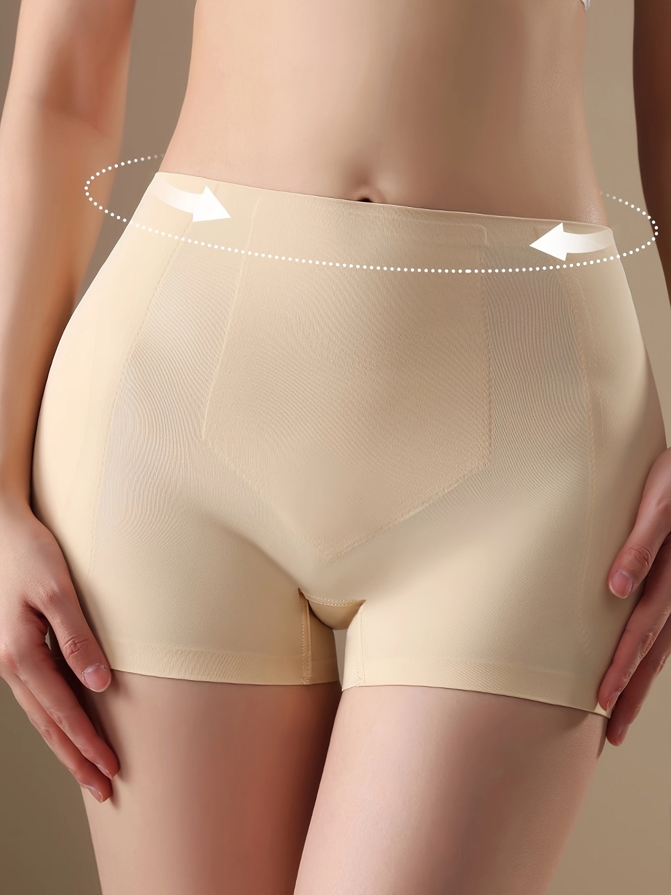 Plump lift fake butt panties with exclusive supply and hidden trace, designed for natural hip lift and safety.