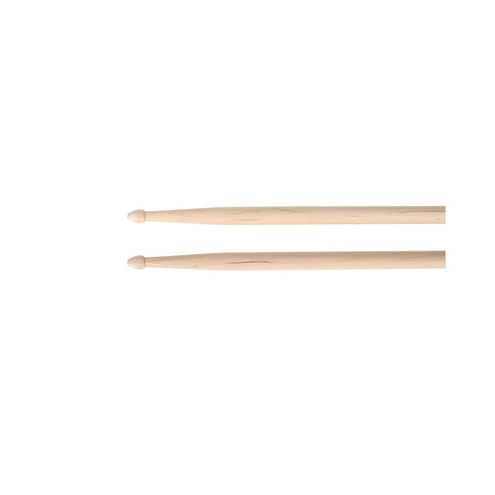 10 pairs (20pcs) of premium maple drumsticks, 5A, ideal for jazz and percussion drums, suitable for all skill levels.