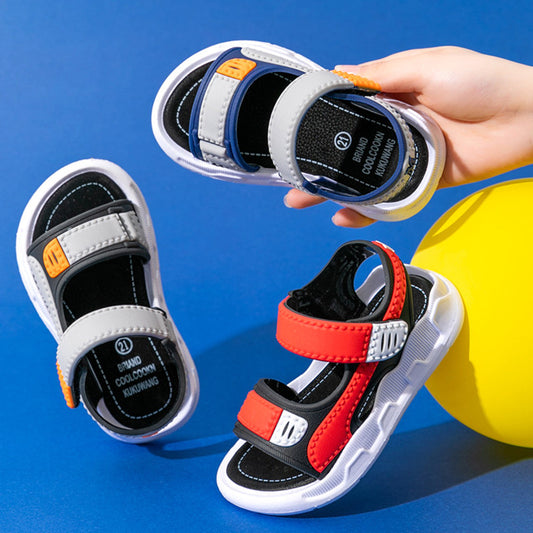 Boys' stylish sandals - perfect for indoor and outdoor wear, with breathable and comfortable soles for summer.