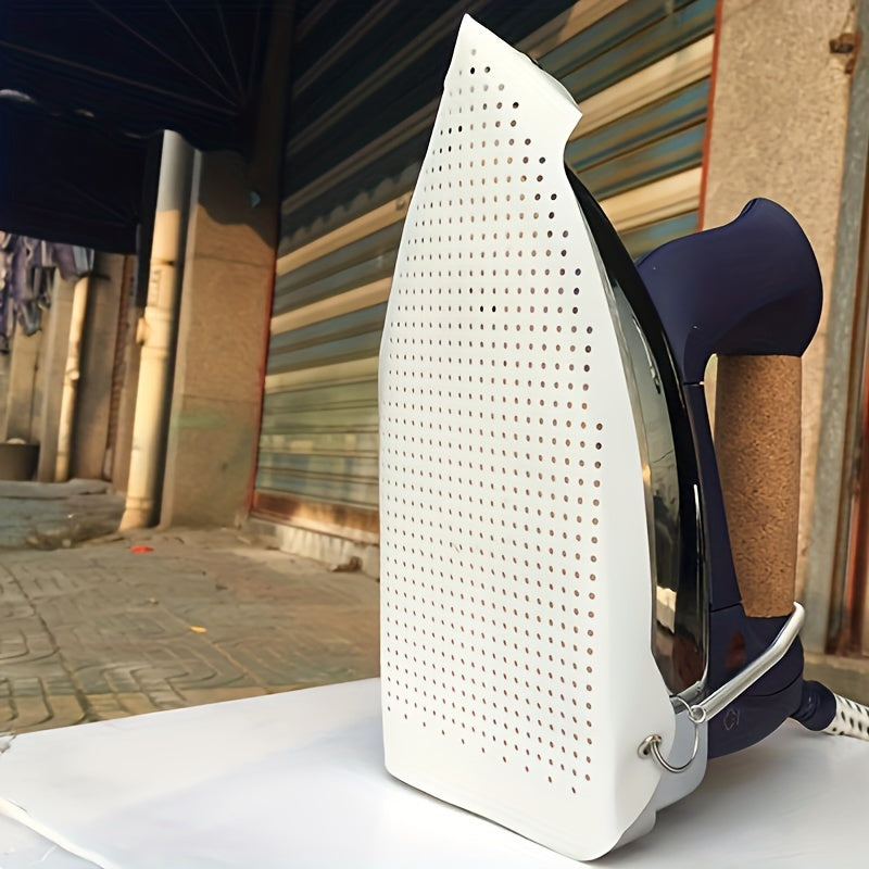 Protect your ironing machine with our Universal Iron Soleplate. This Teflon Anti-Glare Boot, Steam Iron Base Cover, and Home Steam Iron Protective Case ensure smooth and efficient ironing operation. Enjoy cordless operation for added convenience.