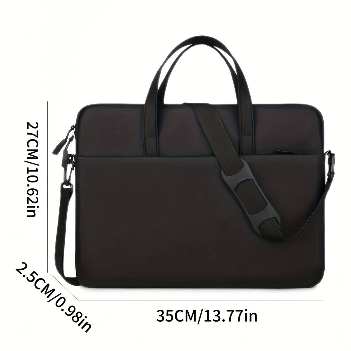 Simple and lightweight laptop bag suitable for business trips, waterproof with zip closure, perfect as a protective case for your computer. Also great for school or as a Valentine's gift.