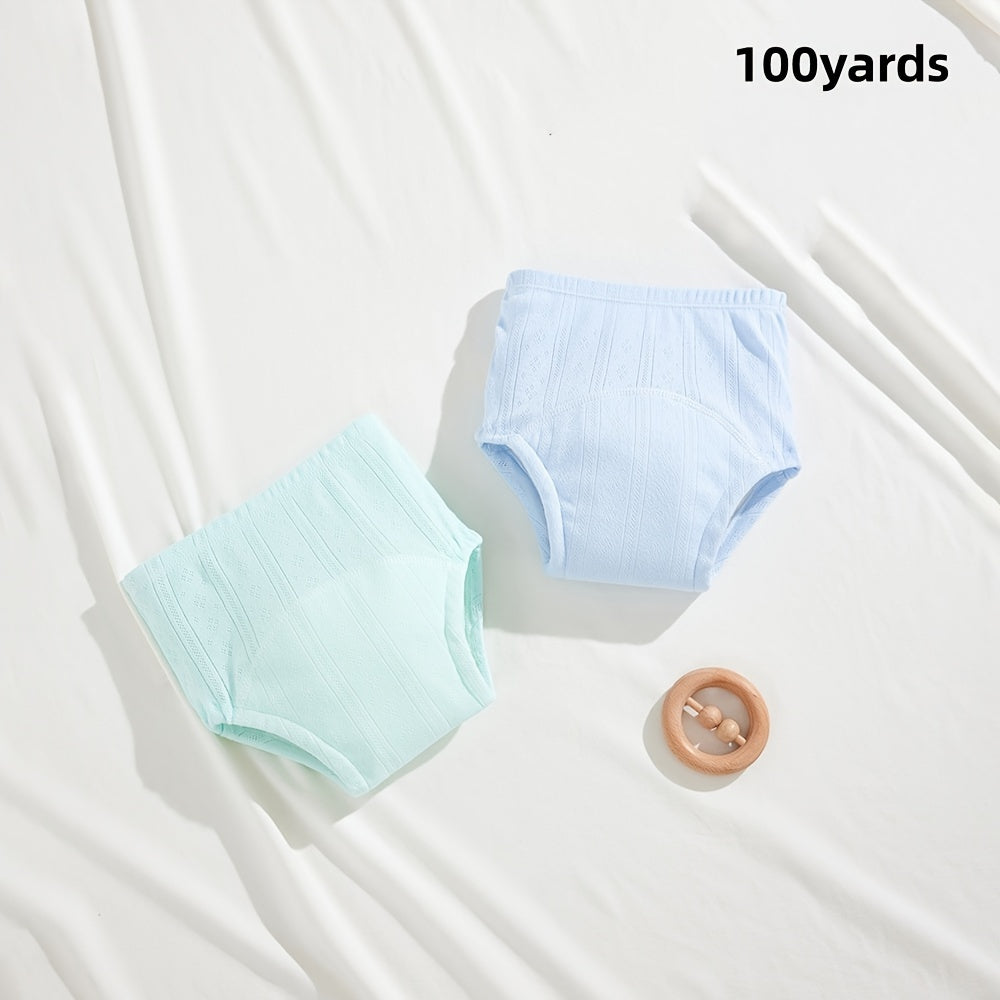 Two Youngsters Training Pants - Leakproof, Reusable Diaper Shorts for Boys & Girls, Summer Lightweight Style, Variety of Colors