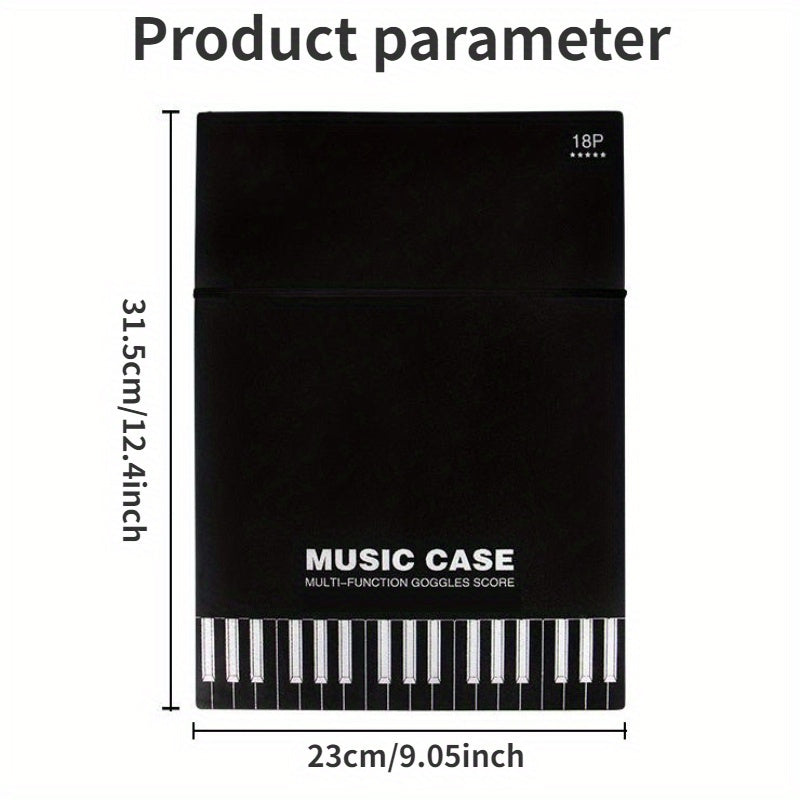 New piano sheet music clip available - A4 size, adjustable and unfolded