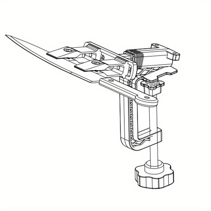 Manual kitchen sharpener with angle fixation, metal construction, uncharged, and emery grit whetstone set.