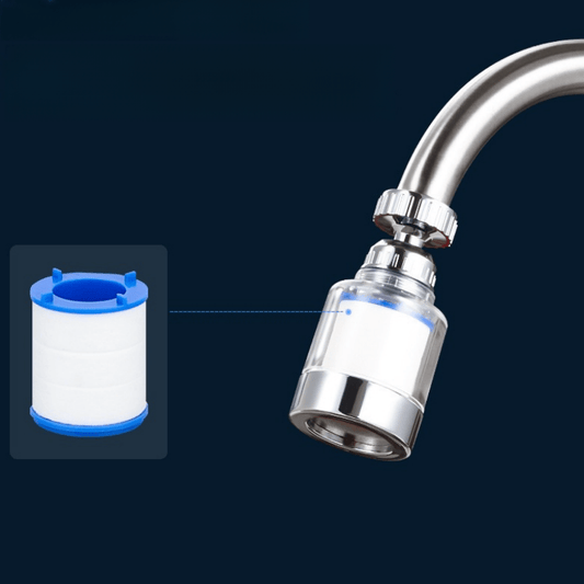 Upgrade your kitchen and bathroom faucets with our Water Purifier Nozzle. Made with an anti-rust ABS filter, this nozzle is designed for easy installation and maintenance. Enhance your home's water quality with this simple yet effective improvement.