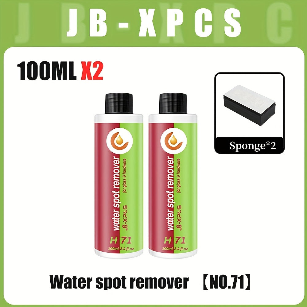 JB-XPCS H71 is a powerful water spot remover and hard water descaler for showers, ceramic tiles, and stainless steel. It is an effective cleaning paste for a sparkling finish in bathrooms