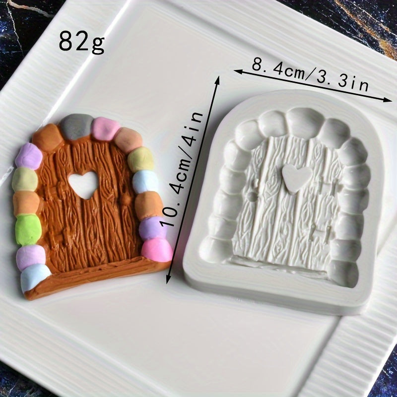 Forest Chocolate Mold featuring one piece design. Squirrel, mushroom, and pine cone shapes made of high-quality silicone material. Perfect for creating cute kawaii animal candies, fondants, and biscuits. Ideal for DIY cake decorating, this versatile mold