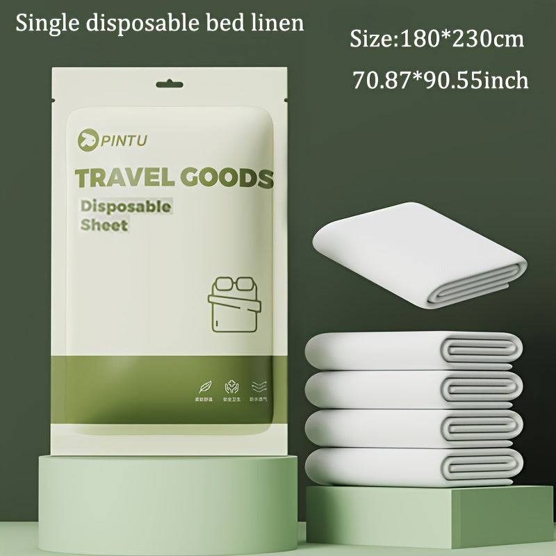 Thick and Sturdy Travel Sheets - Convenient, Strong, and Easy-to-Clean Bedding for Hotels and Home