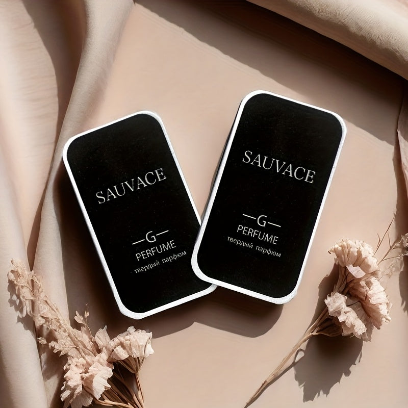 SAUVACE Men's Solid Perfume offers a long-lasting Woody scent, with a formaldehyde-free, plant-based formula. Perfect for adult men, ideal for dating and daily use, also makes a great gift