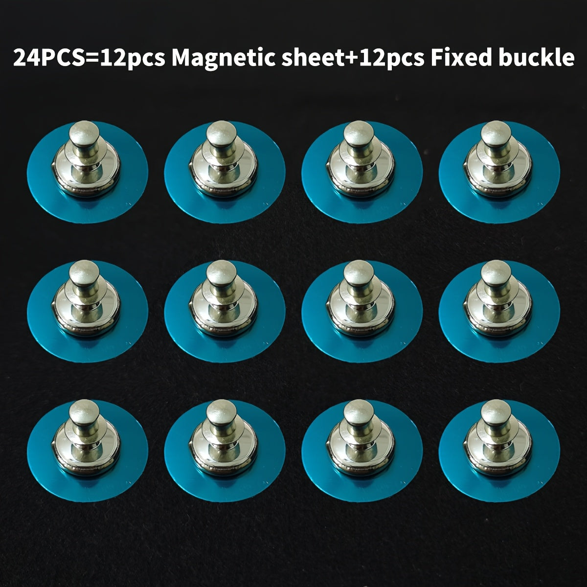 Keep your curtains secure with our Magnetic Curtain Buckles! These curtain weighted magnet clips come with thumb tacks for easy installation. Choose from 8, 16, or 24 pieces of curtain magnetic fixing buckles to keep your curtains or shower curtains in