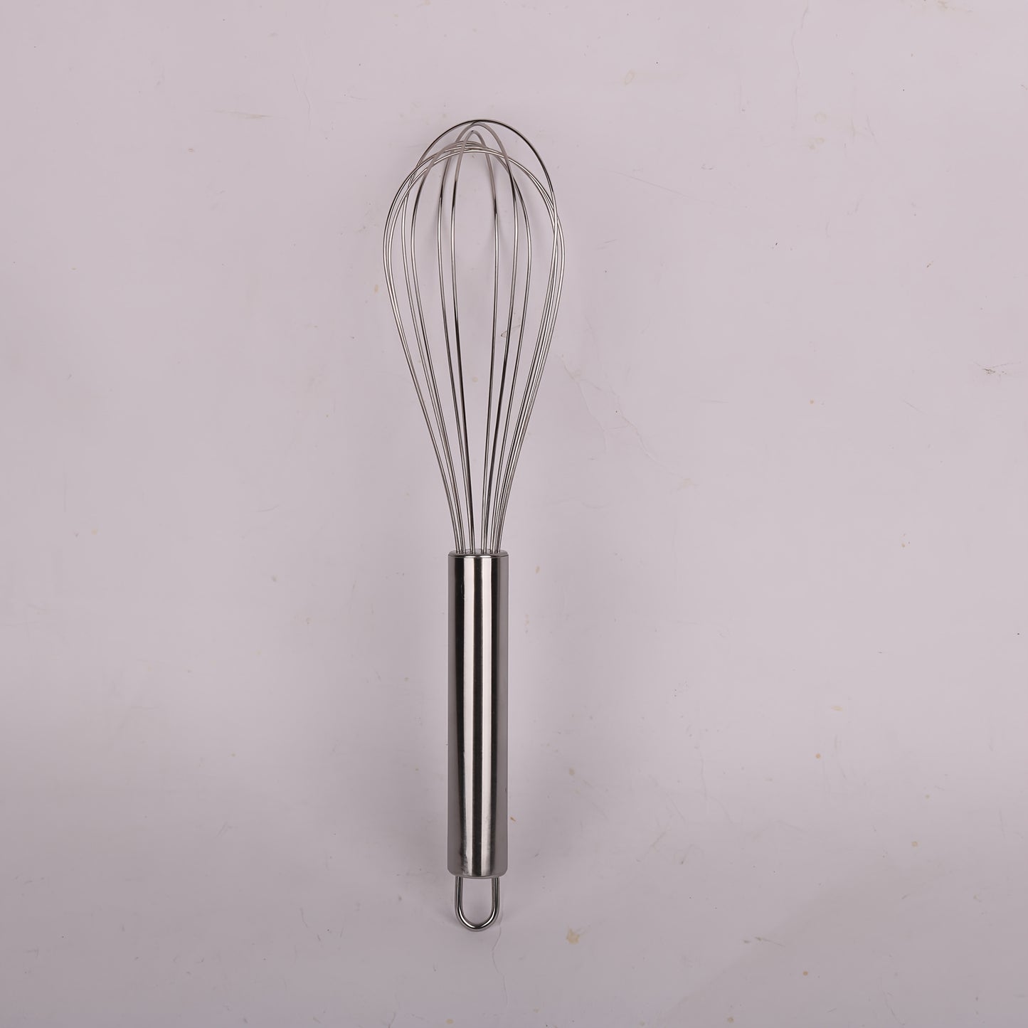 Durable stainless steel whisk set of 3 for manual whisking, beating, and stirring. Food-grade and easy to clean with ergonomic design. No batteries required.