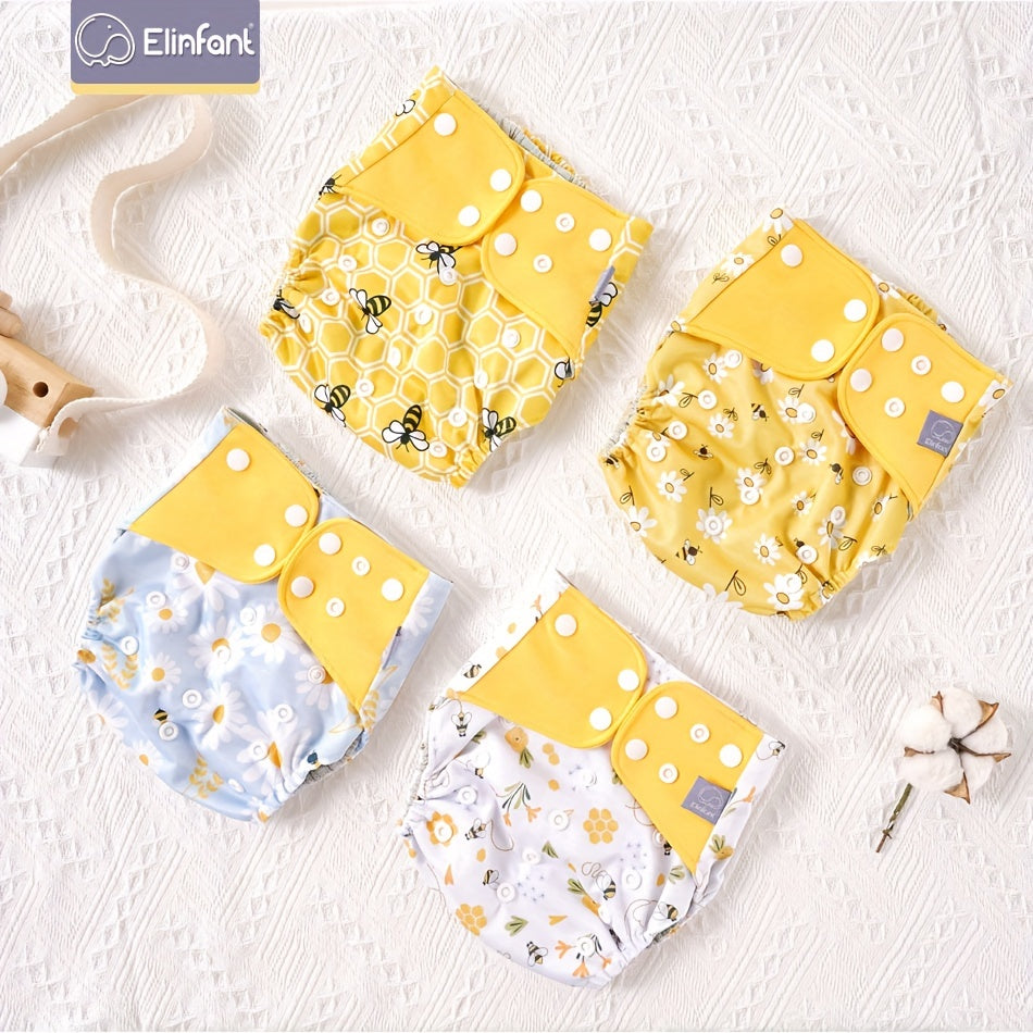 Waterproof, breathable, and washable cloth diapers by Elinfant - the perfect gift for Christmas, Halloween, and Thanksgiving Day.