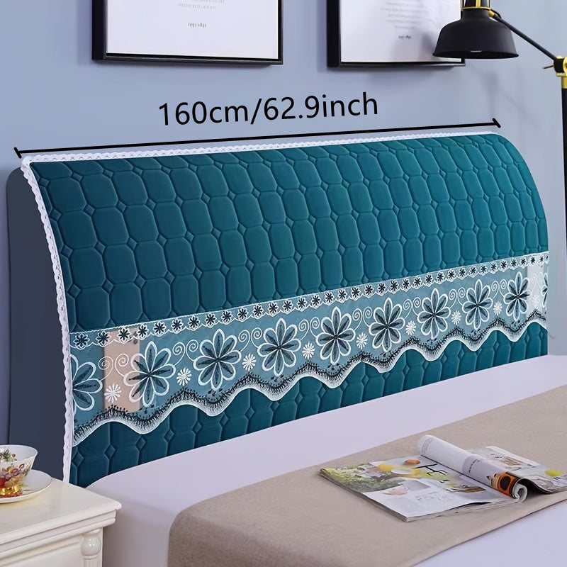 Protect your bed with this super soft quilted headboard cover, in a luxury solid color, to keep it free from dust and stains.