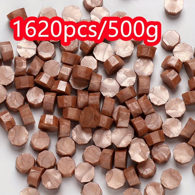 1620pcs/500g Octagonal wax particles for envelope special mud DIY gift box sealing wax retro bulk sealing wax particle