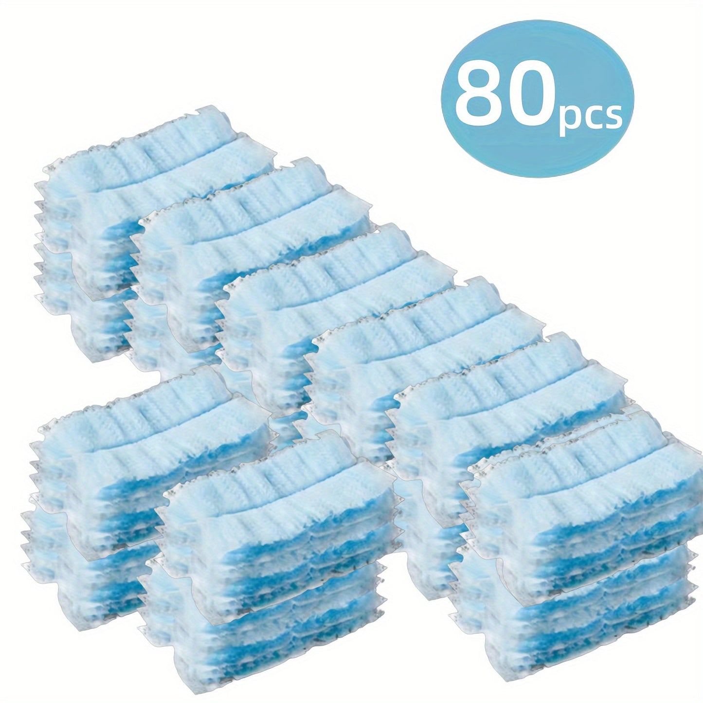 Replenish your supply of Electrostatic Dusting Cloths with this disposable refill pack. Each pack contains 60/80 cloths, perfect for cleaning in the living room, bedroom, bathroom, kitchen, and car. No need for electricity or batteries, making cleaning a