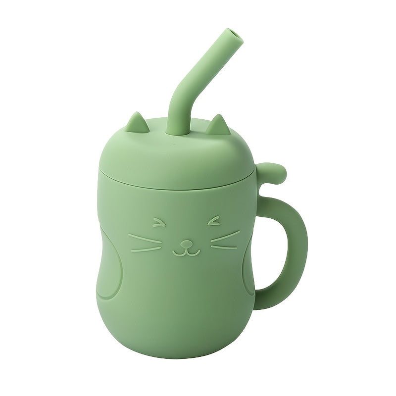 Get your hands on the adorable TYRY.HU Cute Kawaii Cat Learning Cup - designed to make feeding time fun and easy for your baby! This leak-proof, BPA-free cup comes with a cute stopper and straw, making it perfect for baby's first feedings.