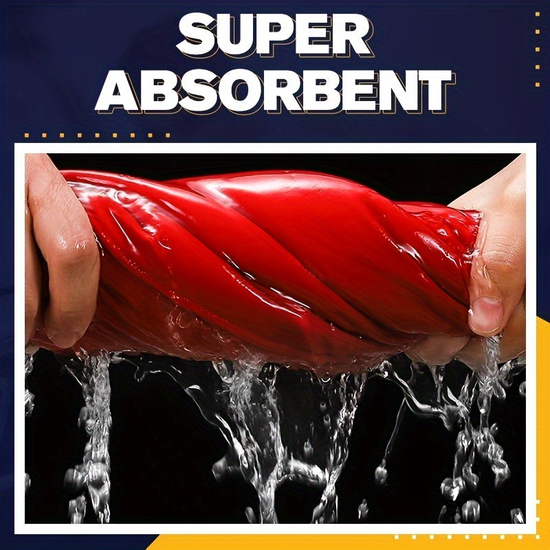 1 pc Ultra-Absorbent Microfiber Car Towel in 4 sizes (20x30cm to 60x30cm) for detailing, polishing, and cleaning. Ideal for vehicle paint, glass, faux leather seats, cushion storage bags.