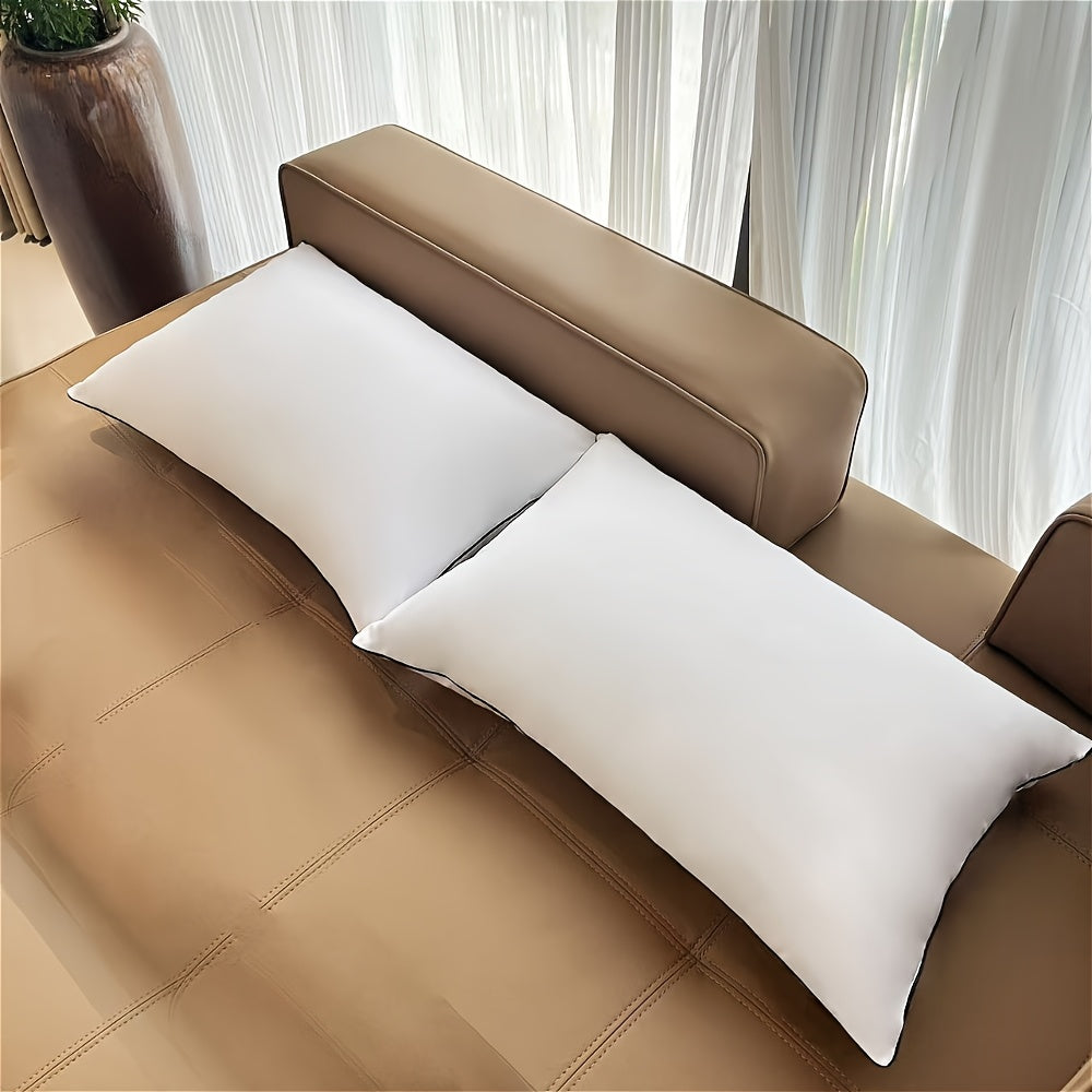 Medium firmness premium white pillow core designed for adults, made of polyester material. Perfect for maternity and postpartum recovery.