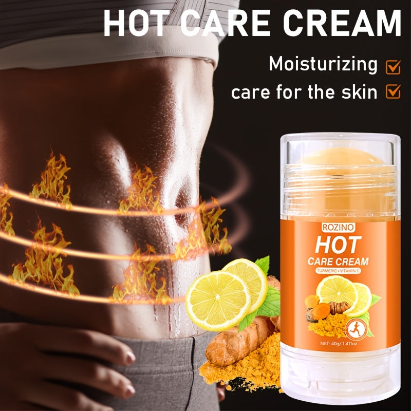 40g Turmeric Vitamin C Burning Stick accelerates exercise effects, promotes sweating and elasticity, suitable for exercise.