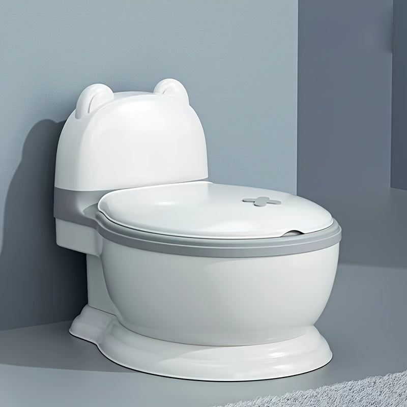 Toilet Trainer Potty Chair - Realistic Potty Seat Made from Plastic