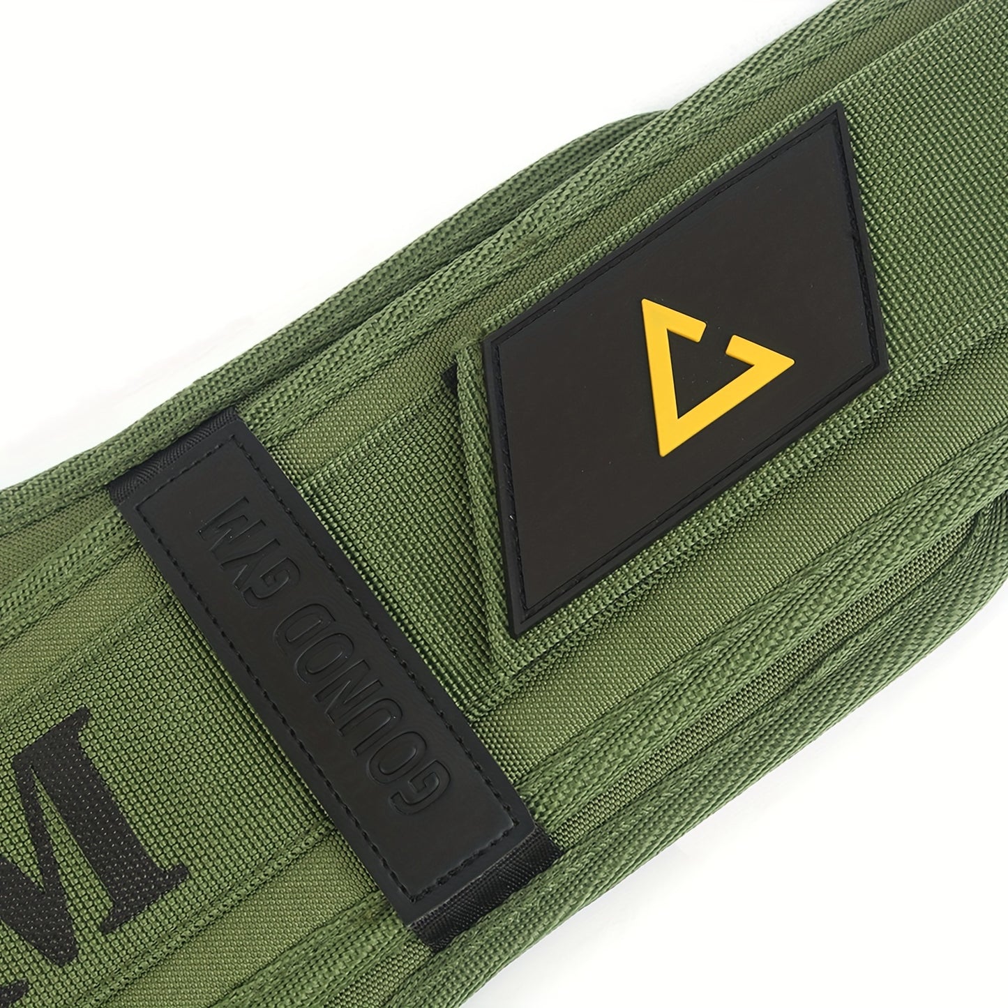 Powerlifting belt for fitness training and weightlifting in the gym.