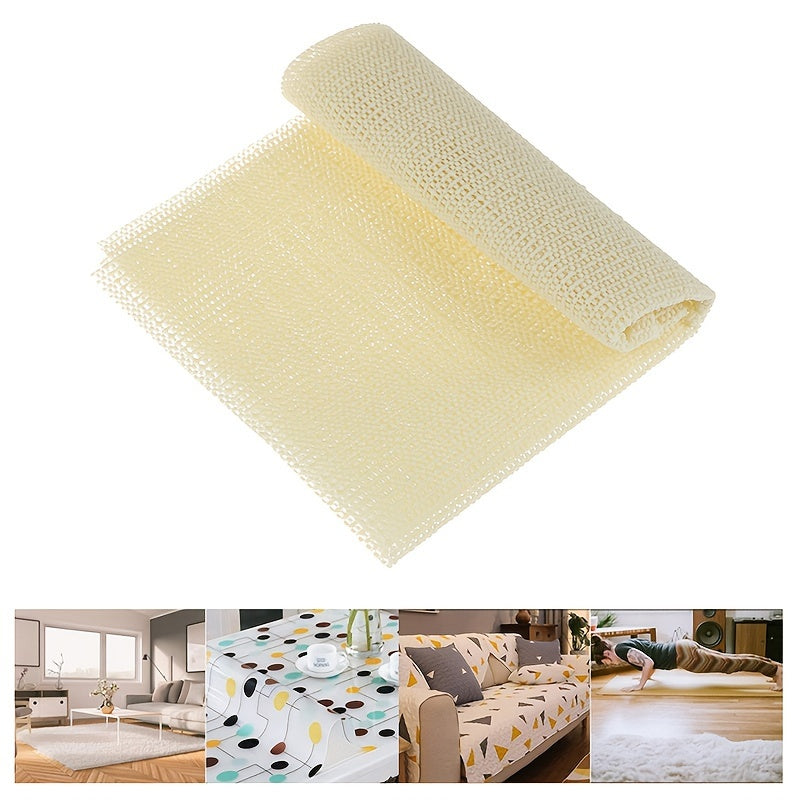 White Anti-Slip Bed Sheet Strips - Elastic Mesh for Mattress, Sofa, and Carpet - Prevents Wrinkles and Slipping - Hand Washable - Ideal for Home Use