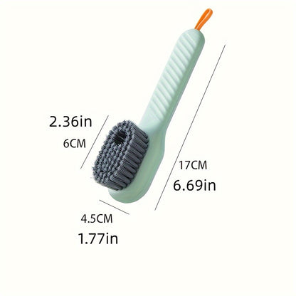 1 Piece Plastic Shoe Brush with Multiple Functions