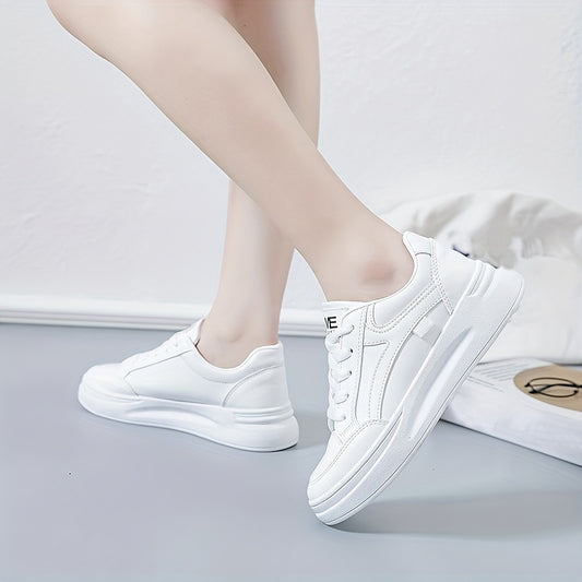 Girls platform sneakers, durable and non-slip for all seasons.