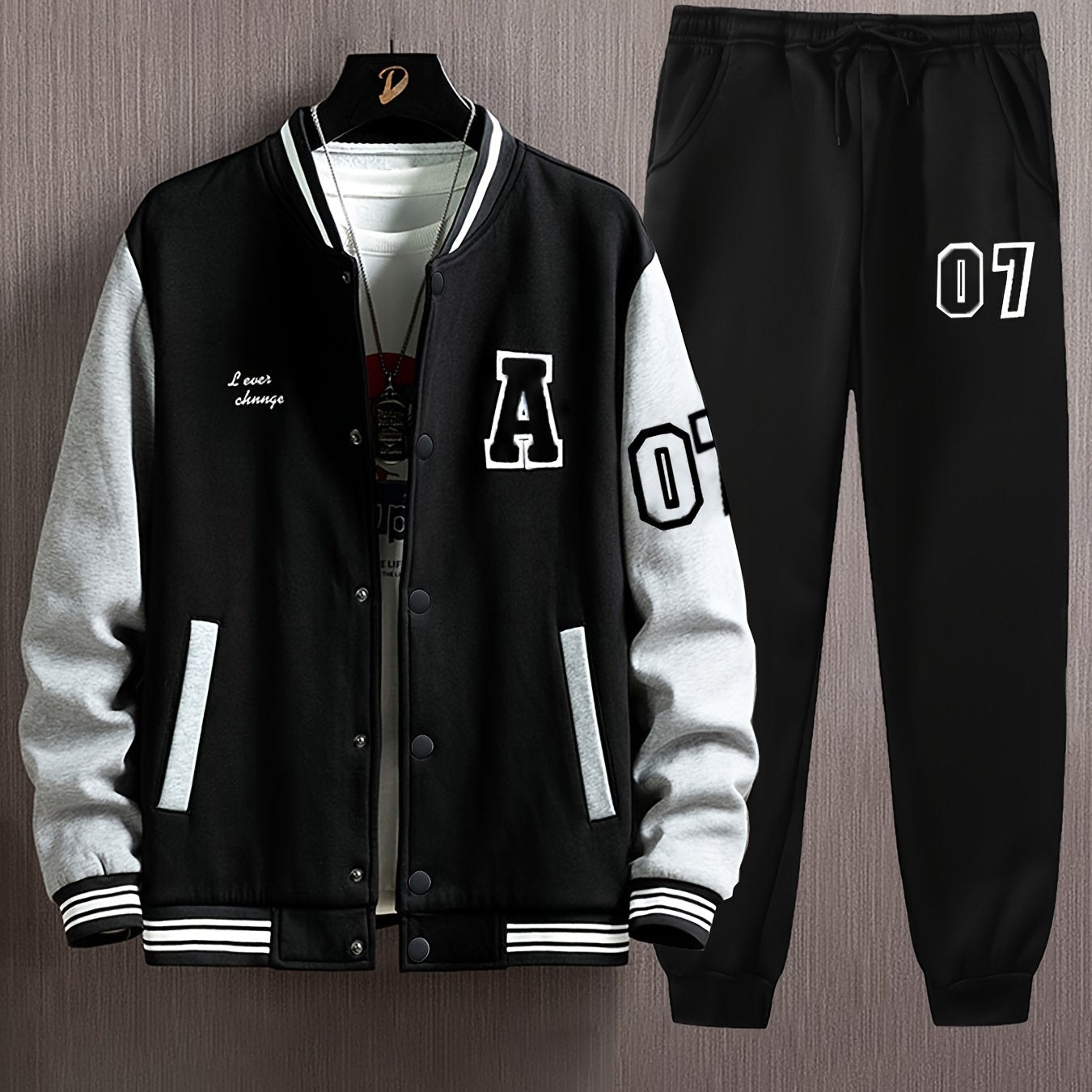 2421 Baseball Jacket Set