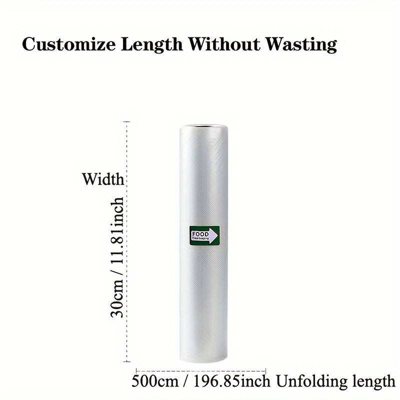 Food preservation vacuum sealer bags - Maintain the freshness of meat, steak, and more, perfect for sous vide cooking, essential for every kitchen.