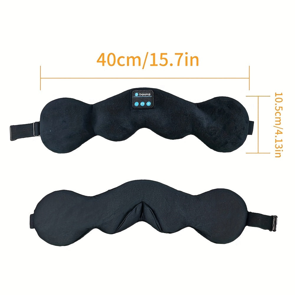 Wireless soft sleeping mask with wireless 5.3 headphones for sleep shade, suitable for women and men.