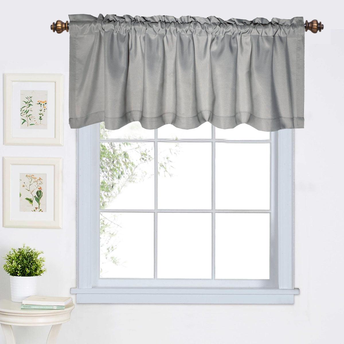 Single Coffee Half Curtain Door Curtain made of Plain Nylon