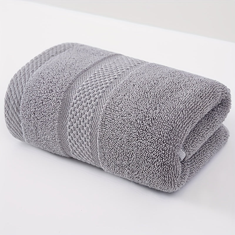 SoftTouch Premium Polyester Hand Towel is a versatile and luxurious choice for your bathroom. Made from high-quality materials and woven with a density of 460gsm, this towel is highly absorbent and gentle on the skin. Chemical-free and skin-friendly, it