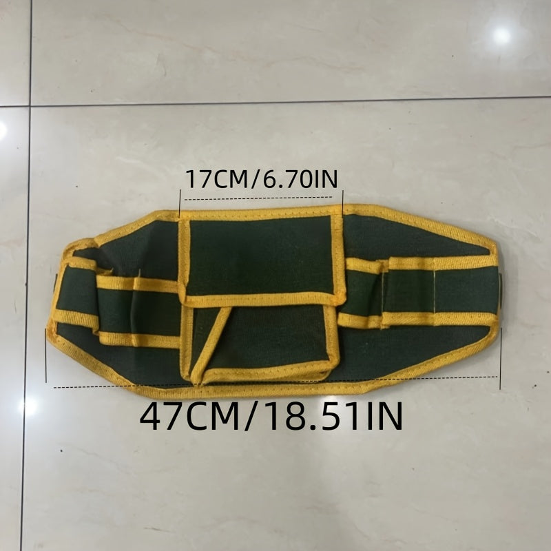 Mustahkam elektrchi asbob sumkasi - suv o'tkazmaydigan, portativ asboblar tashkilotchisi, uy ta'mirlash uchun qora.