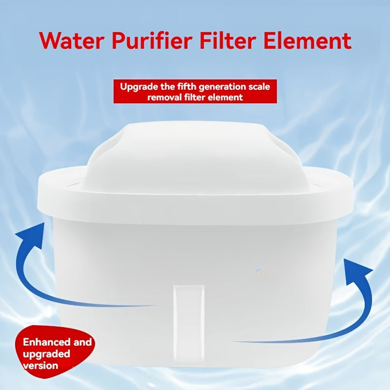 Upgrade your BRITA Water Filter Pitcher with our convenient 1/3/6 Pack Replacement Water Filters. These Universal Filters are compatible with BRITA pitchers and effectively reduce chlorine, scale, and impurities to enhance the taste of your water.