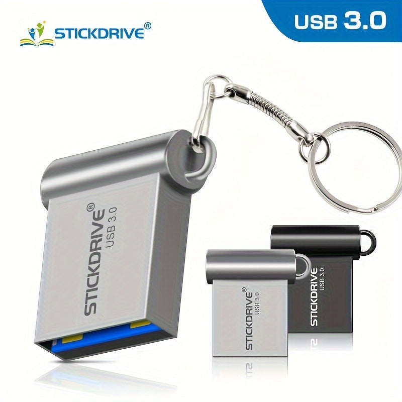 STICKDRIVE MINI USB 3.0 Flash Drive in various sizes for Key Ring.